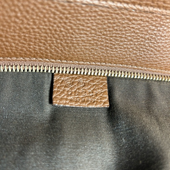 Gucci Large All Leather Tote - Picture 9 of 11